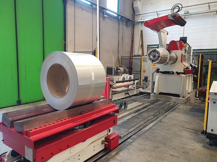 Used F&P 1650mm x 2mm Alu. CTL Line