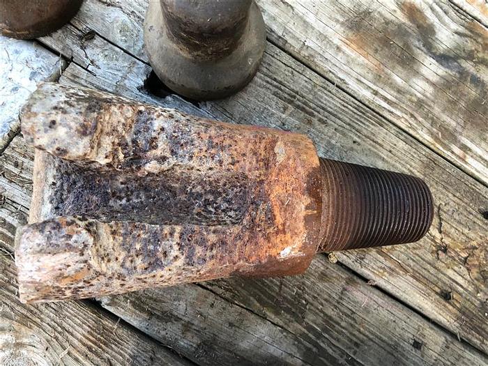 Used 6" Chisel Style Drill Bit 2x3 Thread for Cable Tool
