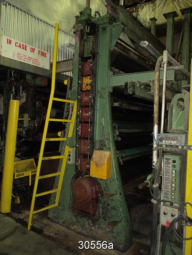 Used Beloit 9 Roll 86" Face Length Calender #30556