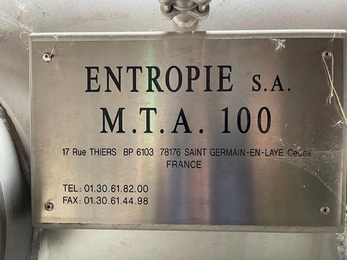 Used Entropie Model MTA 100 Juice Evaporator