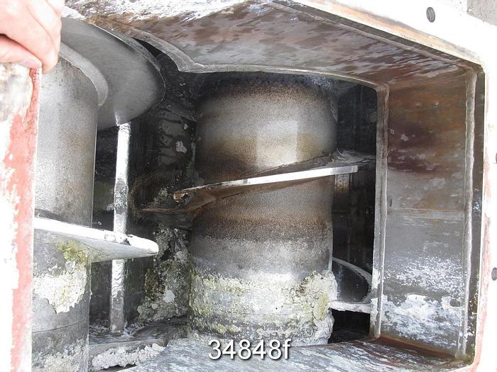 Used Kashoshinhama CCE-8-1200 Kneader, 260 ODST/D Capacity #34848