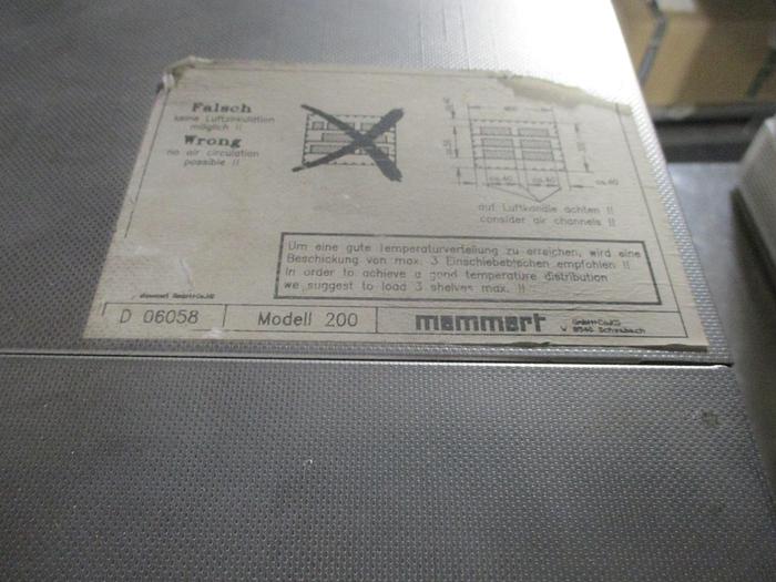 Used MEMERT 200