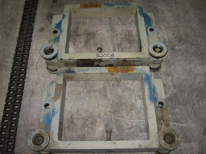Used PAPER MACHINE FELT WIRE GUIDE ASSEMBLY STRETCHER