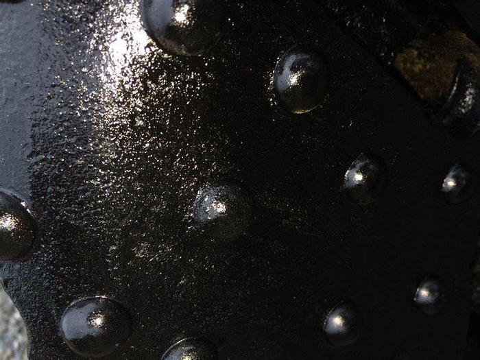 Used 0 Ingersoll-Rand HAMMER BIT, IR 112 SHANK, 17-1/4" HEAD, CONCAVE FACE, DOMED BUTTONS