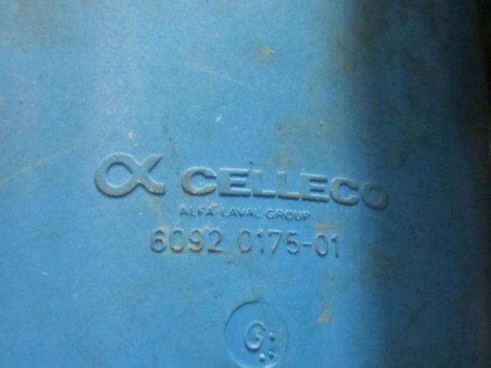 Used CELLECO MODEL 350 CLEANPAC 5" DIA. BANK OF 8 TERTIARY