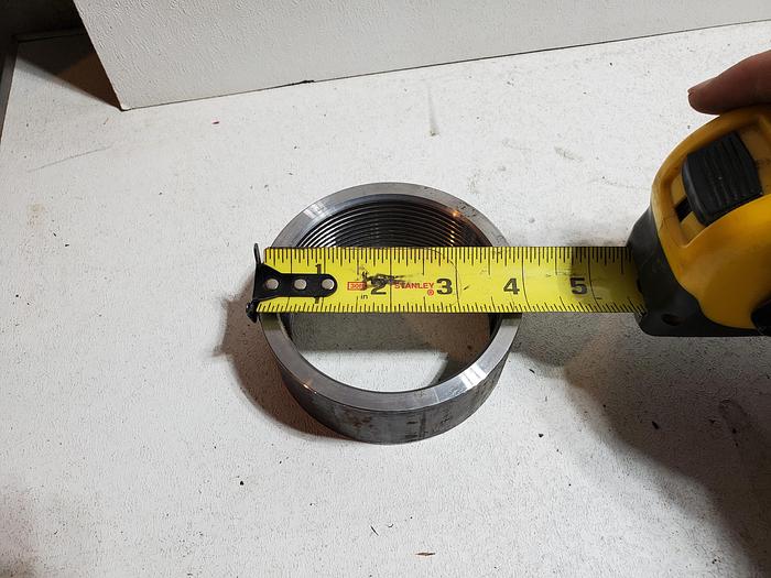 4" Dia x 1.5" Steel Weld Socket Coupling Non-Certified (BRA2)