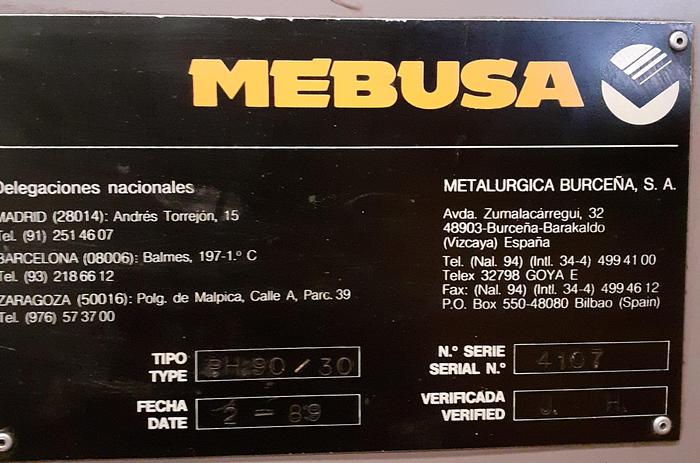 Usado Quinadeira Mebusa PH 90/30