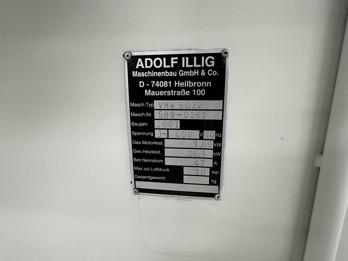 Used 2001 Illig VHW 60/2