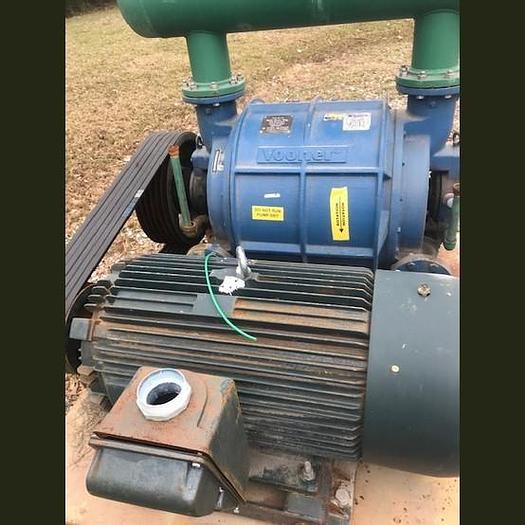 Used VOONER VG 20 VACUUM PUMP