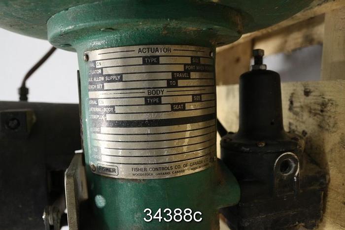 Used Fisher ED 3" Steam Control Valve #34388