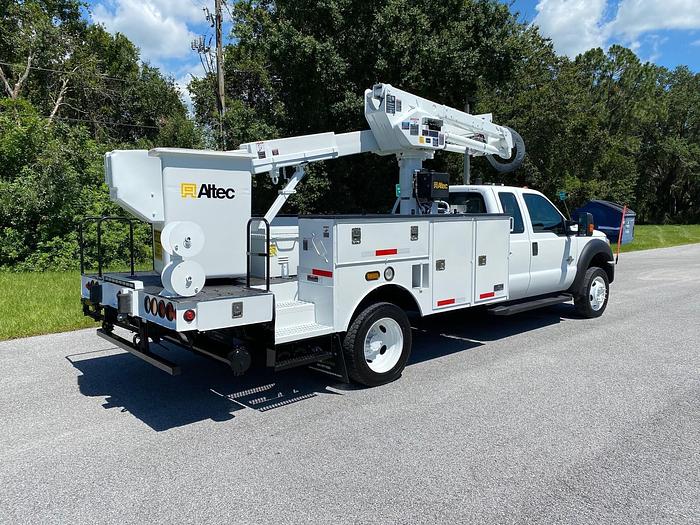Used 2012 Ford F550 4x4 Extended Cab Altec AT40G 45ft Bucket Truck - P79210