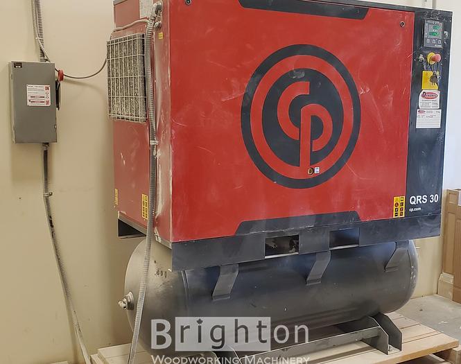 Used 2018 Chicago Pneumatic QRS 30 HPD used Rotary Screw compressor