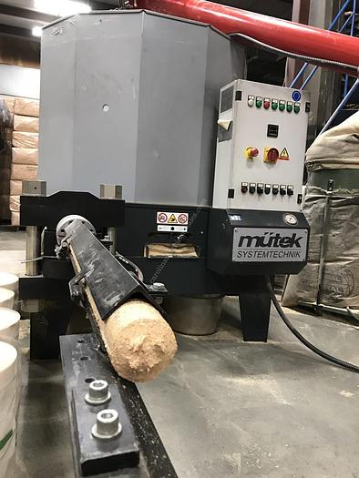 Used Mutek Briquette Press