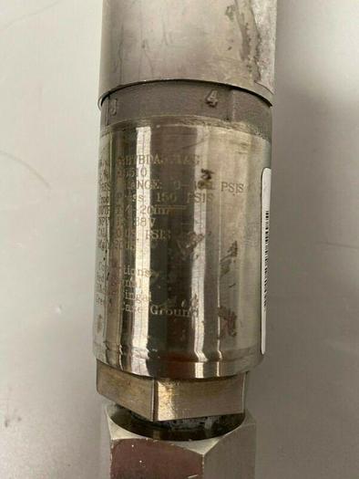 Used Viatran 23BTBDA571AG Stainless Steel Pressure Transducer w/ 1" Sanitary Fitting