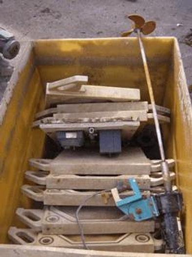 Used 3.5 CU. FT. LANCO FILTER PRESS – POLYPRO. – 470 MM – C.G.R. – MANUAL CLOSURE