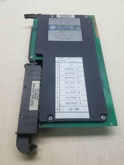 Used Allen Bradley 1771-OA AC Ouput Module 120V