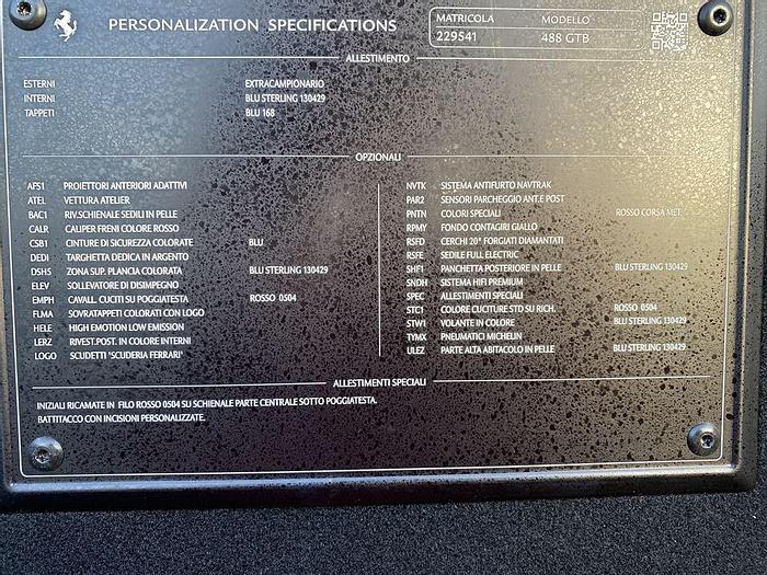 Usato 2017 FERRARI 488 GTB