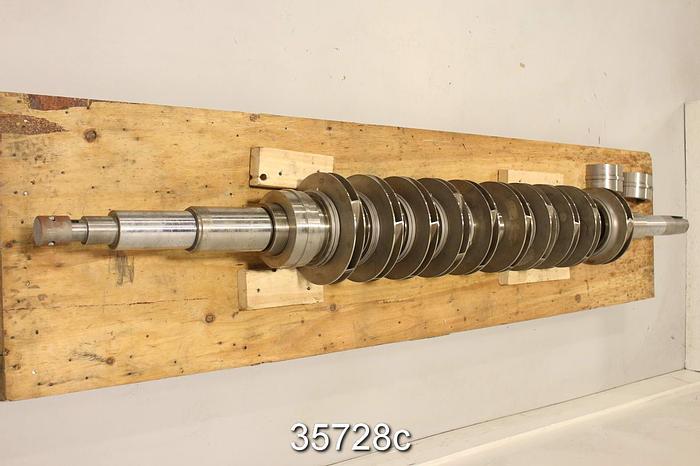 Refurbished Flowserve CHTA 10 Stage Pump Rotating Assembly, 10" Impeller #35728