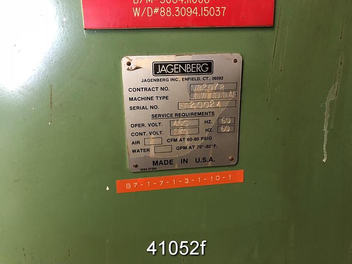 Used Jagenberg 85" Vari-Dur Winder with Falk Gear Drive #41052