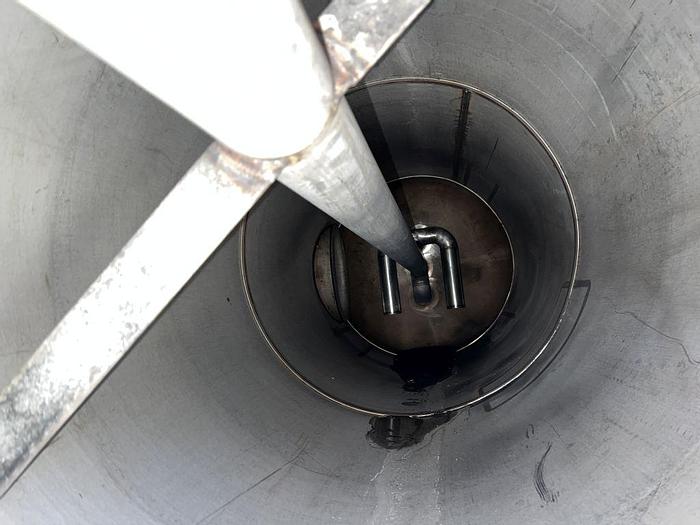 Used Tank, 425 Gallon, Stainless Steel, 55 PSI, DT/DB, Morfab #S744614