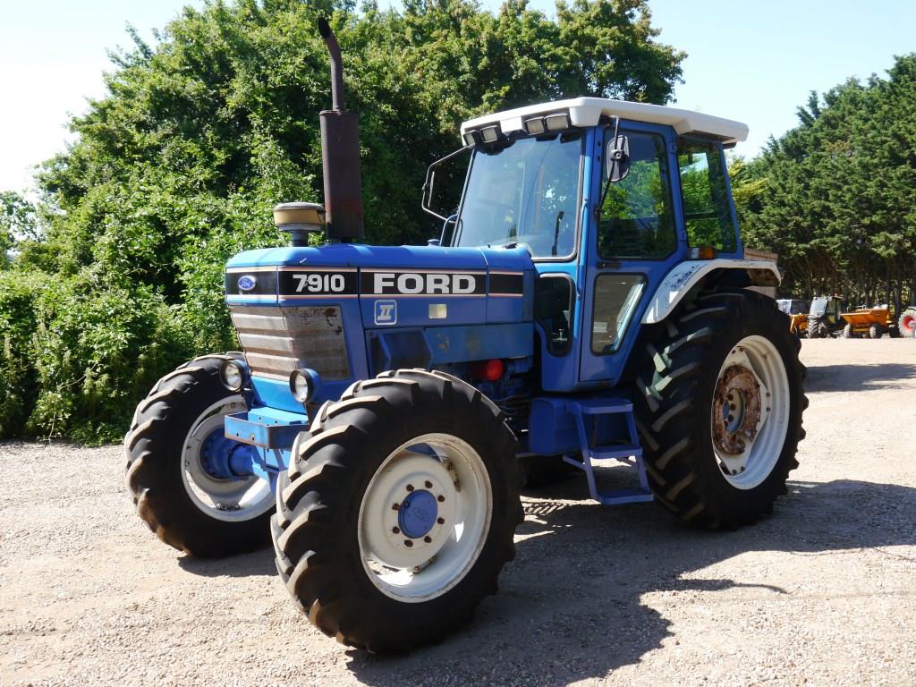 Used Ford 7910 4wd Tractor