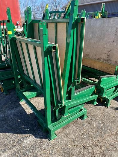 Used 6,800 Lb. Capacity Sheet Glass Storage Rack
