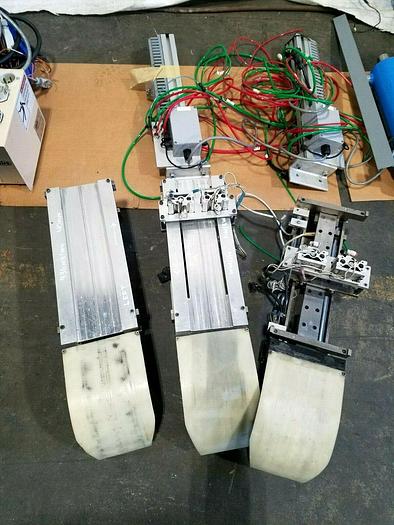 Used Electrical Connectors Assembly Machine Strip Stock Linear Automation DC Drive