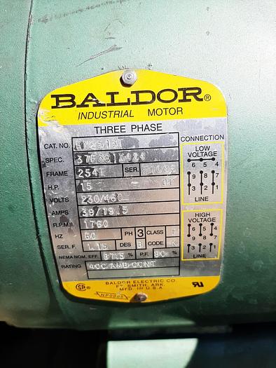 Used Grinder, Plastic, Scrap, 15 HP, IMS, Model LP-187-SC #S744868