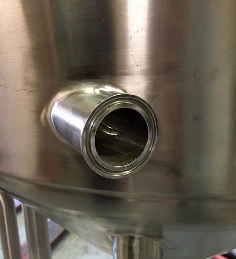 Used 40 GALLON (150 LITER) T & C REACTOR – S/S – 30 PSI/FV – 50 PSI JACKET