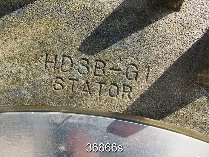 Used Voith HTD3-P Disperger System, 45" Diameter Rotor, 44" Stator #36866