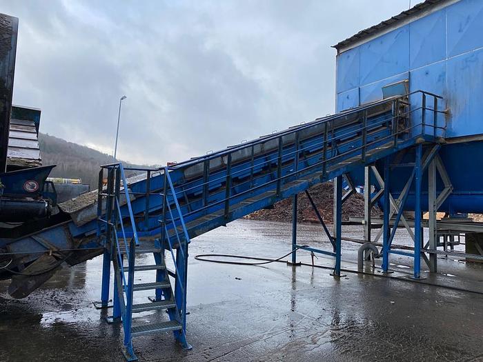 Gebraucht TROMMELSIEB MIT FÖRDERTECHNIK