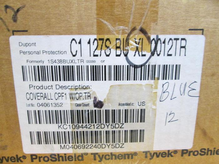 Dupont Tychem Personal Protection Coveralls (PPE)