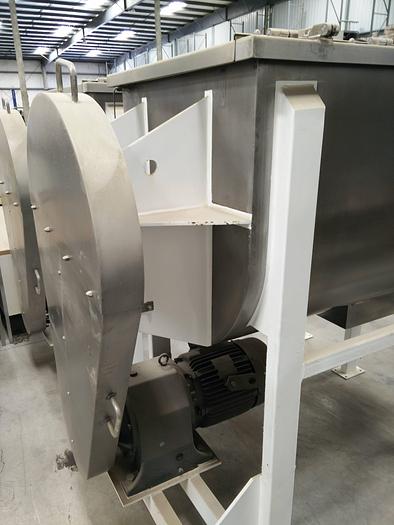 NEW 35 CU. FT. DOUBLE RIBBON BLENDER – SANITARY S/S CONTACT PARTS
