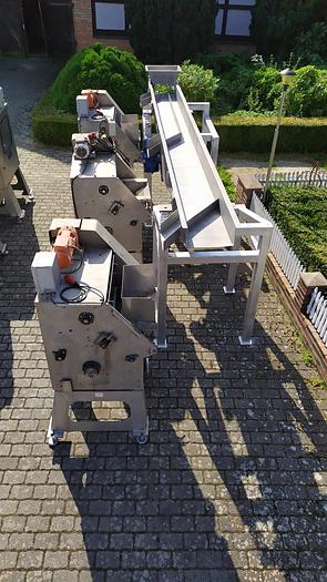 Used Linia do drylowania wiśni i czereśni - wydajność 3 t/h