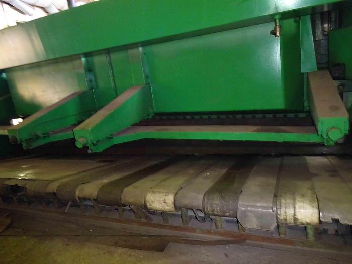 Used 1980 Scharringhausen HSTO 10/6100(Germany) Hydraulic Guillotine Shear