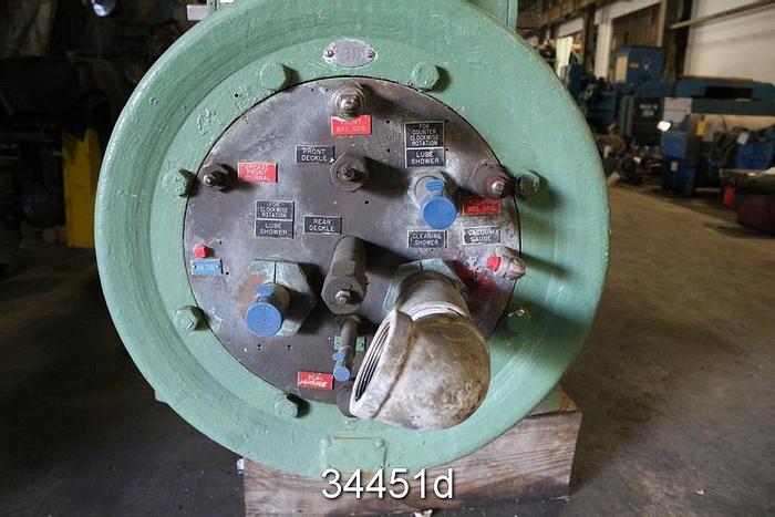 Refurbished Beloit Suction Press Roll, 184" Drilled Face #34451