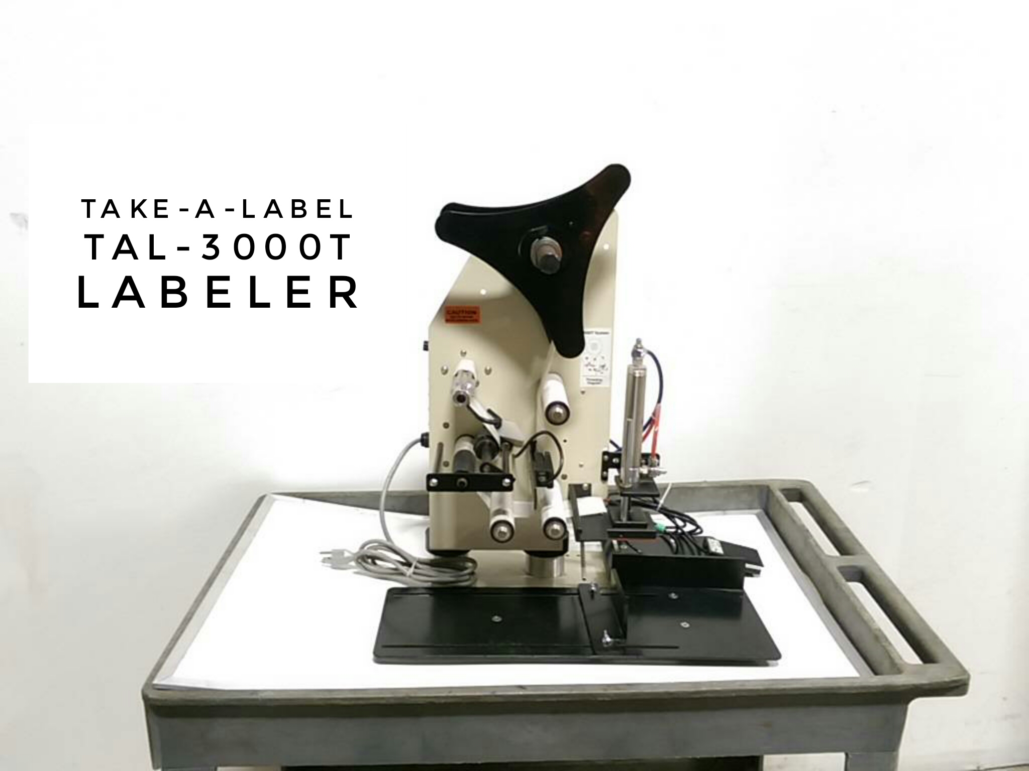 Used Take-a-Label Wipe On Labeler