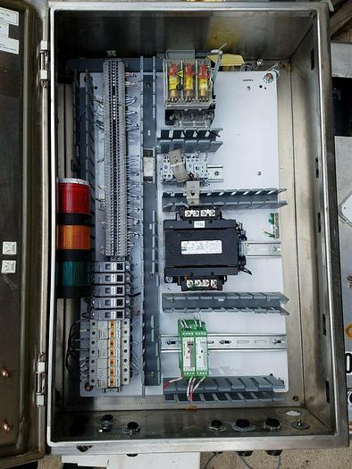 Used SCE SCE-30EL2008SSLP 30X20X8 Stainless Enclosure -USED with disconnect 194R-HS4E