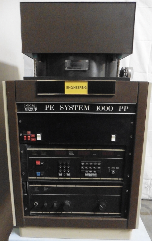 Used The Semi Group PE System 1000PP & PE 1000PP Plasma Etching Systems