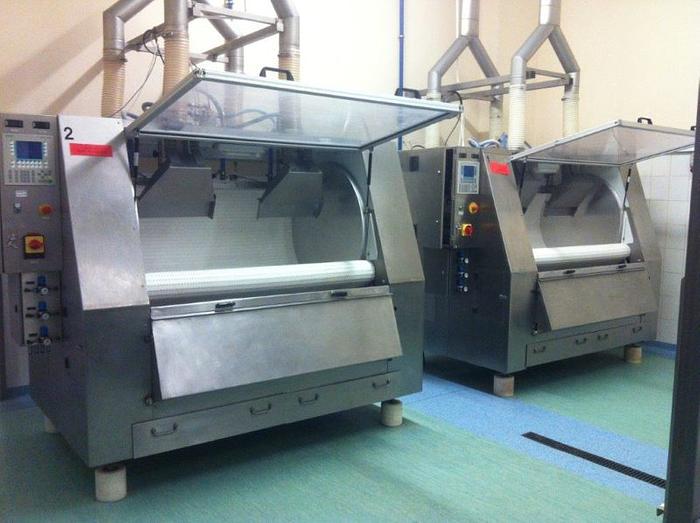 (2) WOLF BELT COATING CABINETS FOR CHOCOLATE