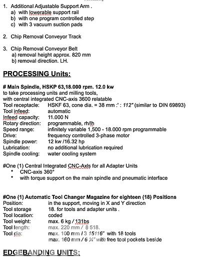 Used IMA Bima 810 V CNC Machining Center