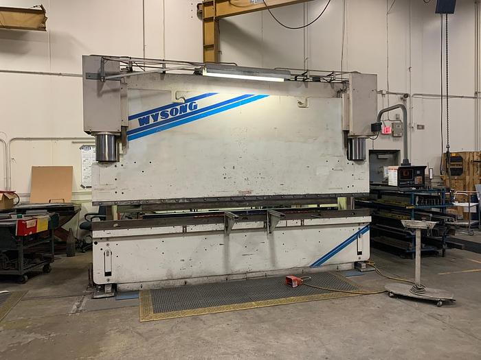 Used 1995 Wysong - 350-Ton x 14' CNC Hydraulic Press Brake MTH350-168