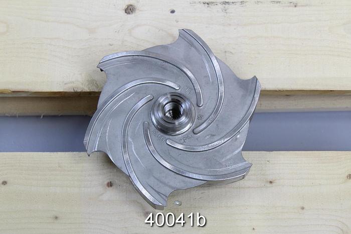 Unused Goulds 3196 3x4x10 6-Vane Pump Impeller #40041