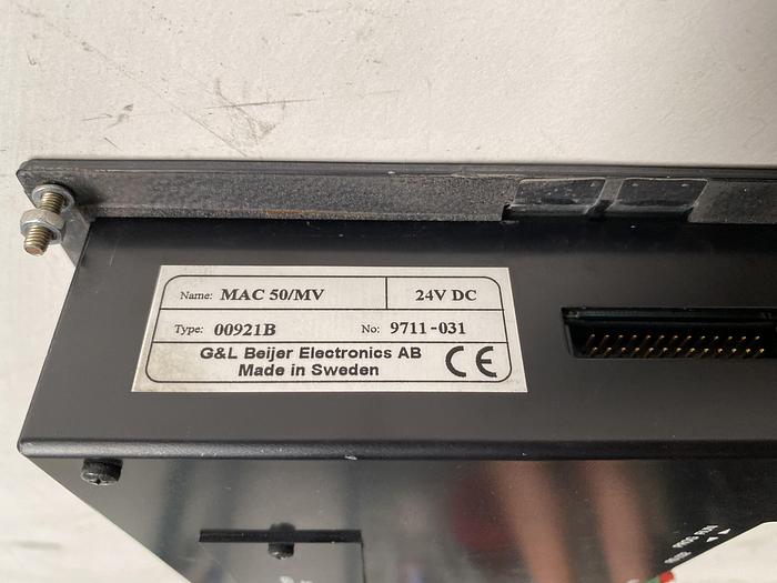 Used G&L Beijer Electronics  MAC 50-MV 00921B