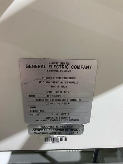 Used 1999 GE AMX 4+ Portable X-Ray