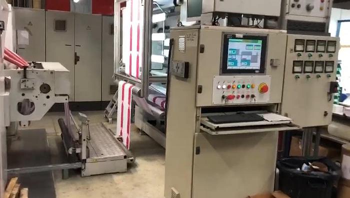 Used (visible in production) 2001 COMEXI  FJ2108 - 8 col. C.I Flexo