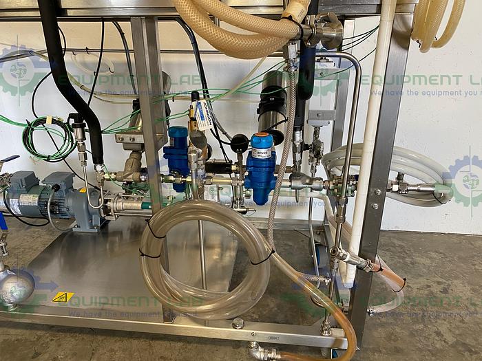 Used Armfield FT94LT HTST/UHT Mini Pilot System Pasteurization Skid w/ Flowmeter
