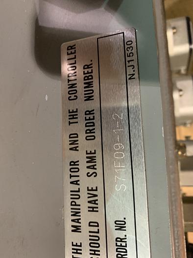 Used MOTOMAN UP50N (HP50) 50KG X 2046MM REACH 6 AXIS CNC ROBOT WITH NX100 CONTROL