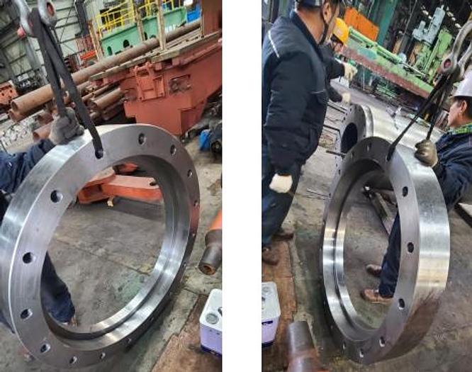 Refurbished Press Forging Open Die Hydraulic HBE Korean