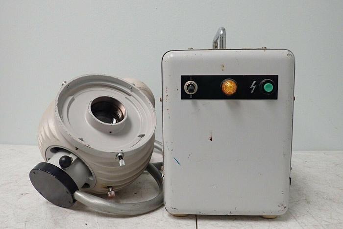 Used Carl Zeiss 39-26-34 220-240V Power Supply w/ HBO 200W/4 Illuminator Lamp Housing
